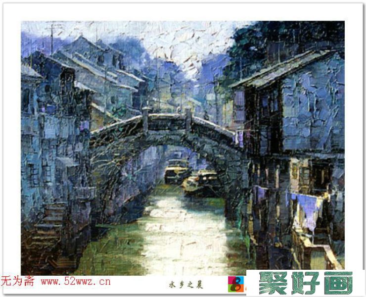 加拿大华裔画家姜小松油画作品欣赏