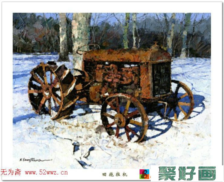 加拿大华裔画家姜小松油画作品欣赏