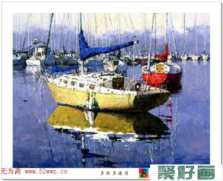 加拿大华裔画家姜小松油画作品欣赏