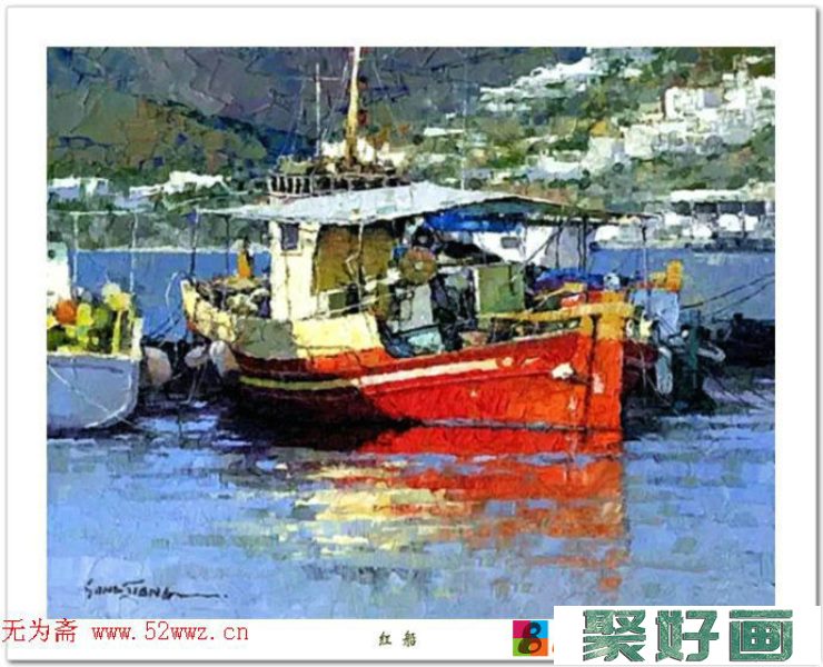 加拿大华裔画家姜小松油画作品欣赏