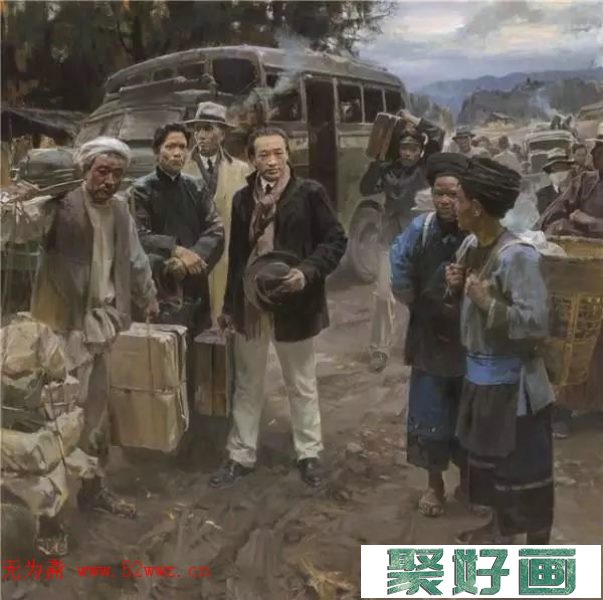 第四届中国油画展入展作品欣赏