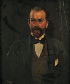 约翰·拉维里 Portrait of Irish delegate George Gav