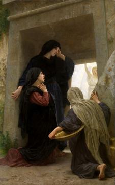 布格罗油画 : 圣洁的妇女