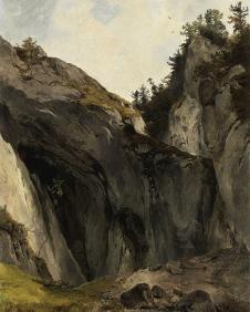 弗雷德里希·葛尔曼 岩石油画