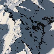 欧美抽象油画 GERHARD RICHTER 作品: Schweizer Alpen