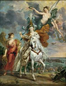 鲁本斯油画作品 : 尤利乌斯的胜利油画欣赏