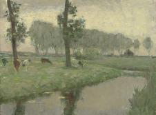 亨瑞塞蒂纳作品: 草地边的小河LA PRAIRIE AU BORD DE L'EAU'