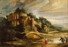 雅克路易大卫作品: 古典风景油画素材下载