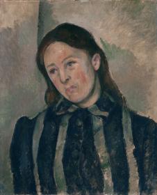 塞尚夫人肖像 Portrait of Madame Cezanne