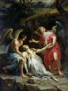 鲁本斯油画作品: 抹大拉的玛利亚油画欣赏