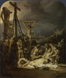 伦勃朗作品: 基督死后的哀悼