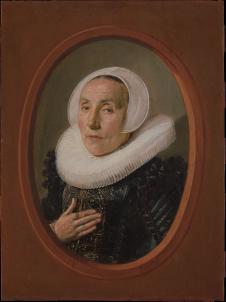弗兰斯哈尔斯作品: 妇女肖像油画