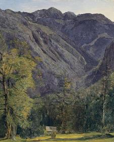 费迪南德·乔治·瓦尔特米勒 山谷风景油画