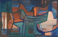 罗伯特·布雷·马克斯（Roberto Burle Marx）Abstract Painting