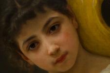 布格罗油画作品: 女孩肖像
