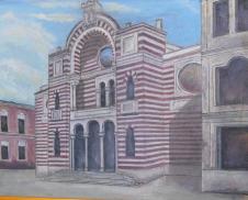 Minsk synagogue (Khoralnaya) 1945 犹太教堂