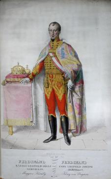 莫里茨·冯·施温德 Ferdinand I von Osterreich Litho