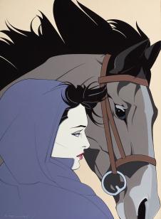 女人和马