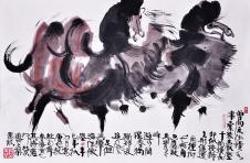 韩美林 骆驼国画 高清下载