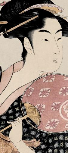日本浮世绘美女图 A
