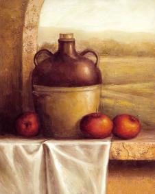 陶罐与苹果