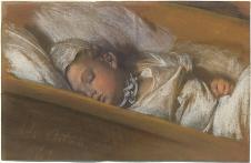 门采尔作品: 熟睡的小孩