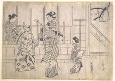 菱川师宣 浮世绘作品高清大图欣赏 16