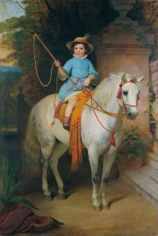弗里德瑞秋·冯·莫林  列支敦士登未来王子约翰二世肖像