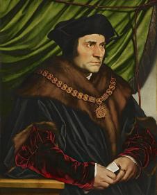 小汉斯·荷尔拜因作品: 托马斯·莫尔爵士 Sir Thomas More