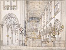 Pieter Jansz. Saenredam:Interior of the Church of 