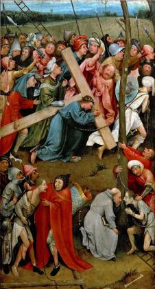 博斯作品: 带着十字架的基督 Christ Carrying the Cross