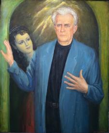 Portrait of national actor of USSR Nikolai Eremenko