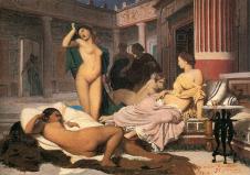杰罗姆作品: 几个裸体女人