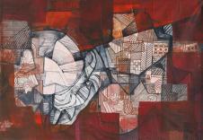罗伯特·布雷·马克斯（Roberto Burle Marx）无题抽象画 14