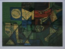 罗伯特·布雷·马克斯（Roberto Burle Marx）无题抽象画 12