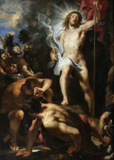 鲁本斯油画作品: 基督复活油画欣赏