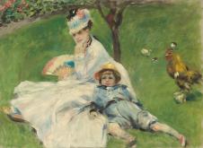莫奈夫人和她的儿子 Madame Monet and Her Son