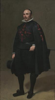 委拉斯开兹作品: 巴韦拉那肖像 Portrait of Don Pedro de Barberana