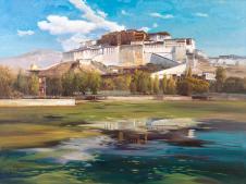 布达拉宫油画高清欣赏