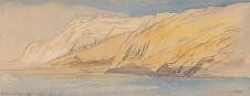 爱德华·李尔:Abu Simbel, 1-00 pm, 9 February 1867 (384)