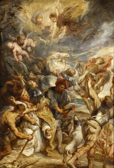 鲁本斯油画作品: 圣李维诺的殉难