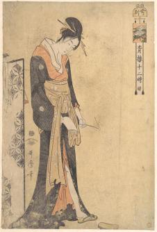 日本浮世绘美人图