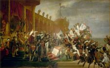 雅克路易大卫作品: 1804年10月5日军队在五月广场向皇帝宣誓