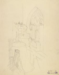 阿尔宾·艾格·利恩茨  带哥特式马未克窗的钟椅