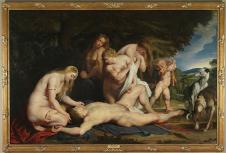 鲁本斯油画作品: 阿多尼斯的死去 死亡油画