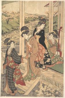 喜多川歌磨作品: 日本浮世绘美人图
