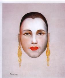 塔尔西拉·德·阿玛拉（Tarsila do Amaral）Auto retrato. 自画像