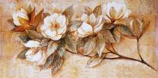 很漂亮的玉兰花油画,玉兰花装饰画素材欣赏