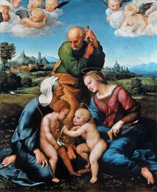 拉斐尔作品: 卡尼吉亚尼的神圣家庭
