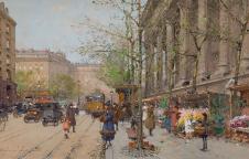 尤金加林拉洛作品: 巴黎街景